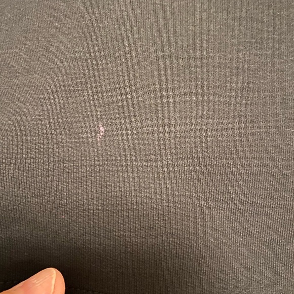 🚺 LOFT black mini skirt with side stripes - Picture 6 of 7